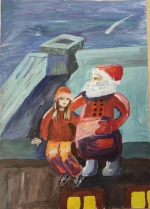 Итоги конкурса рисунков "Вот такой он Дед Мороз"