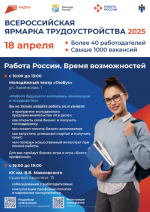 Всероссийская ярмарка трудоустройства